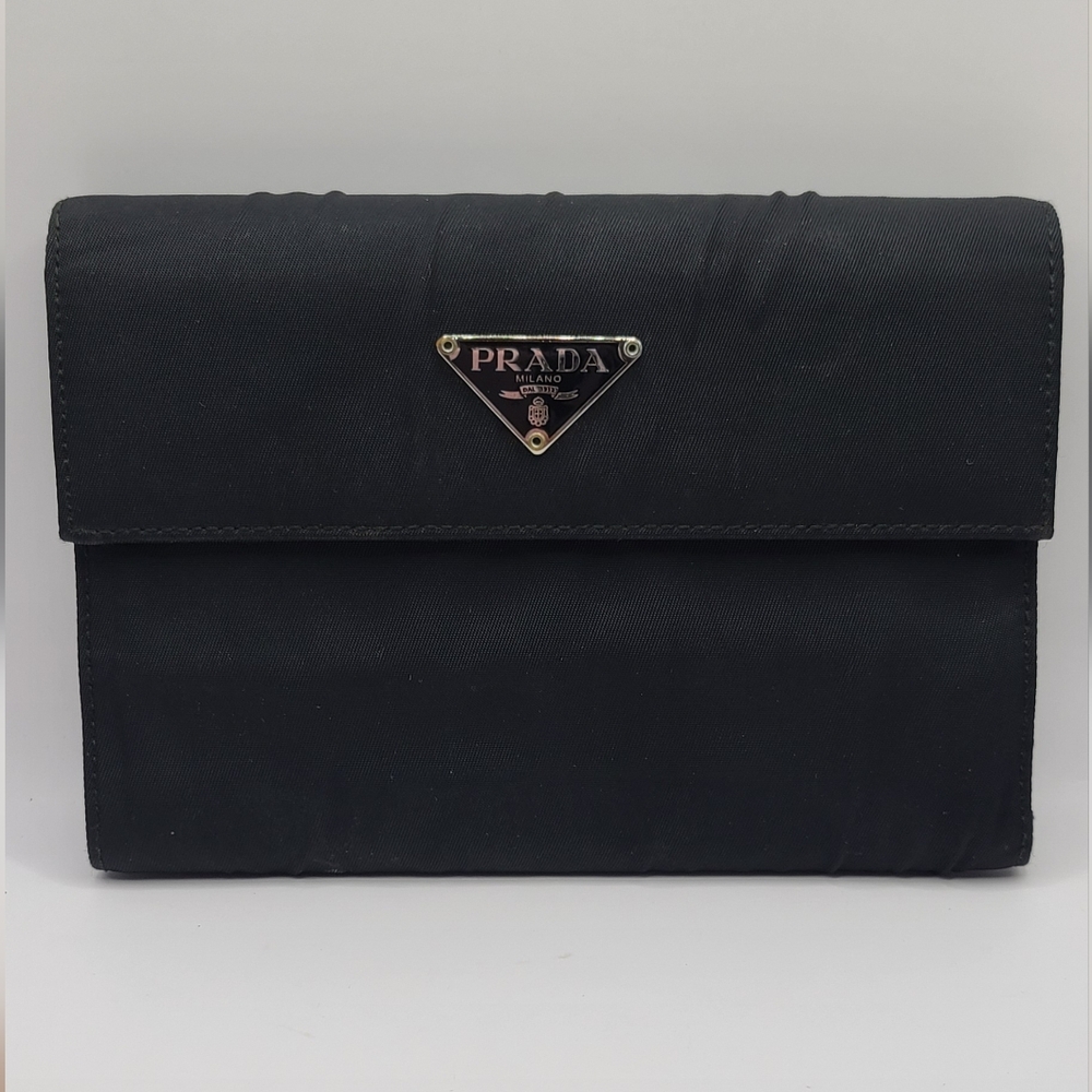 Prada Nylon Tri-fold wallet